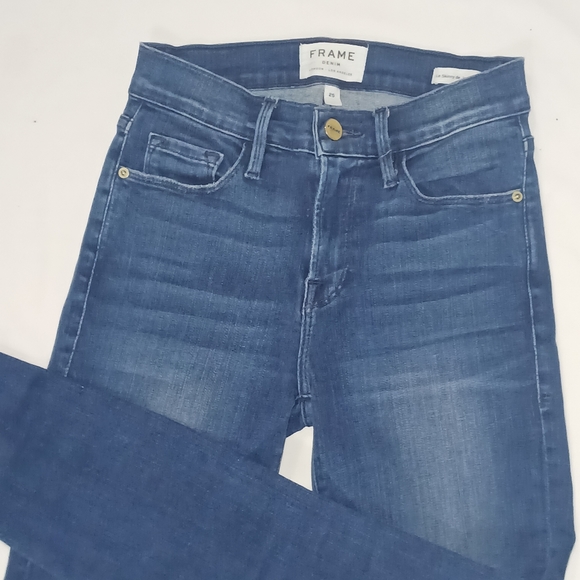 Frame Le Skinny de Jeanne Crop Denim - Picture 8 of 11
